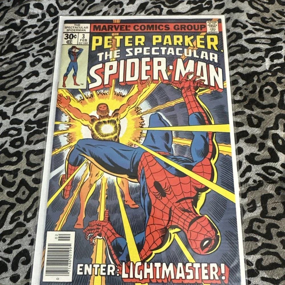 VTG Marvel Comic Peter Parker, The Spectacular Spider-Man February #3  1977